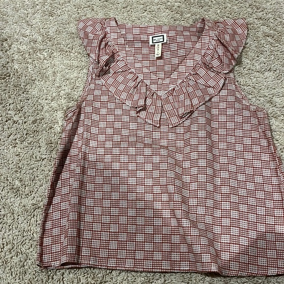 Mo:vint rust checkered tank size small - Picture 1 of 3